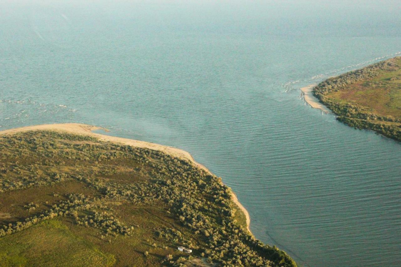 Cerdacul Cu Stuf Hotell Sfântu Gheorghe Exteriör bild